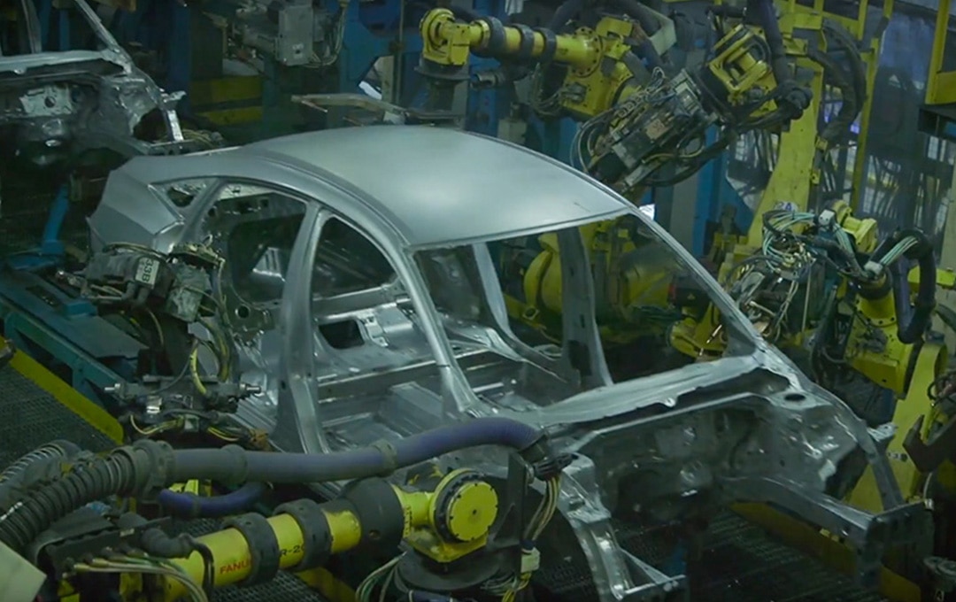 A video of the Honda manufacturing line.