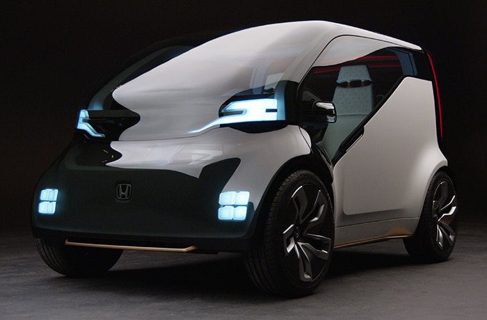 The Honda NeuV Concept vehicle.